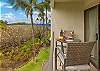 Tropical gardens, swaying palms, and that legendary Maui blue sky, all yours from the lanai.