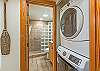 In-unit laundry for stress-free stays