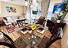 Enjoy your dining space after preparing a delicious meal.