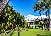 Lushes green lawns throughout