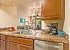 This fully stocked kitchen offers everything you need for a perfect meal in paradise. 