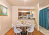 Share memorable meals in this airy dining area, filled with natural light and island energy.