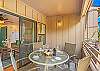 Sip your morning coffee or enjoy a nice cocktail from this charming and peaceful lanai.