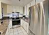 Stainless steel appliances throughout.