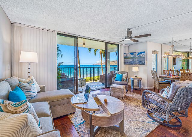 Enjoy your favorite shows or oceanviews views after a fun day out in the sun
