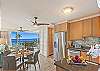 Cook with ease while enjoying ocean views from the window