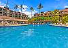 Dip into paradise in our sparkling Maui pool