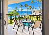 Enjoy breakfast or an evening meal on the private lanai, with dining for two and ocean views.