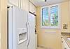 Plates and glassware and cooking utensils are provided for preparing and serving meals in the condo.