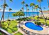 An ocean view from the pool deck a Kanai A Nalu.