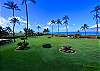 Koa Lagoon has lush grassy areas great to run and play in