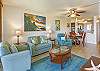 Spacious living room for entertaining family and friends