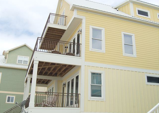 outside balconies
