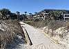 Walkway from the beach