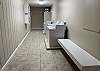 Coin op laundry room on each floor