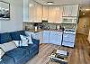 Fully equipped kitchen with everything needed to cook meals