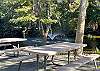 Picnic tables on site
