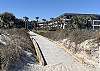 Walkway from the beach