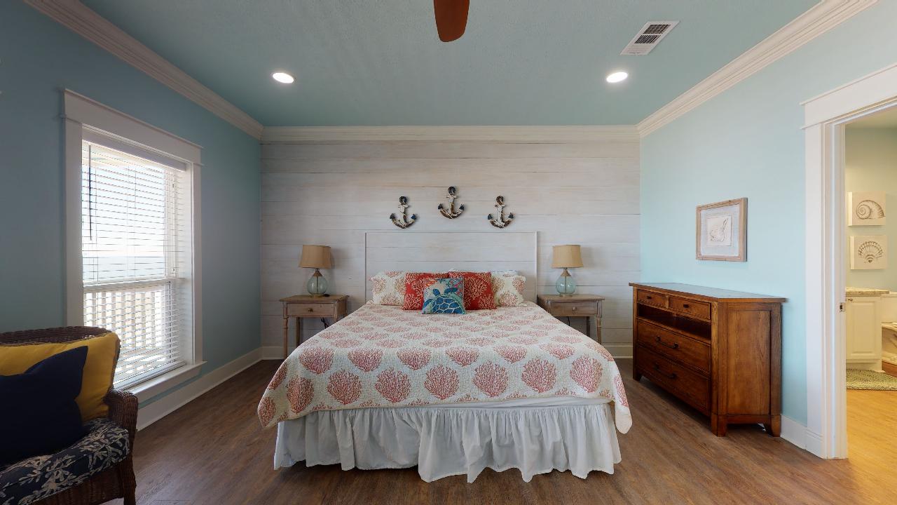 Master Bedroom located upstairs