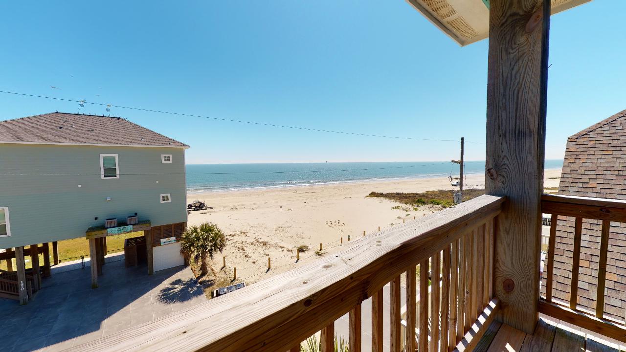 View from upstairs deck