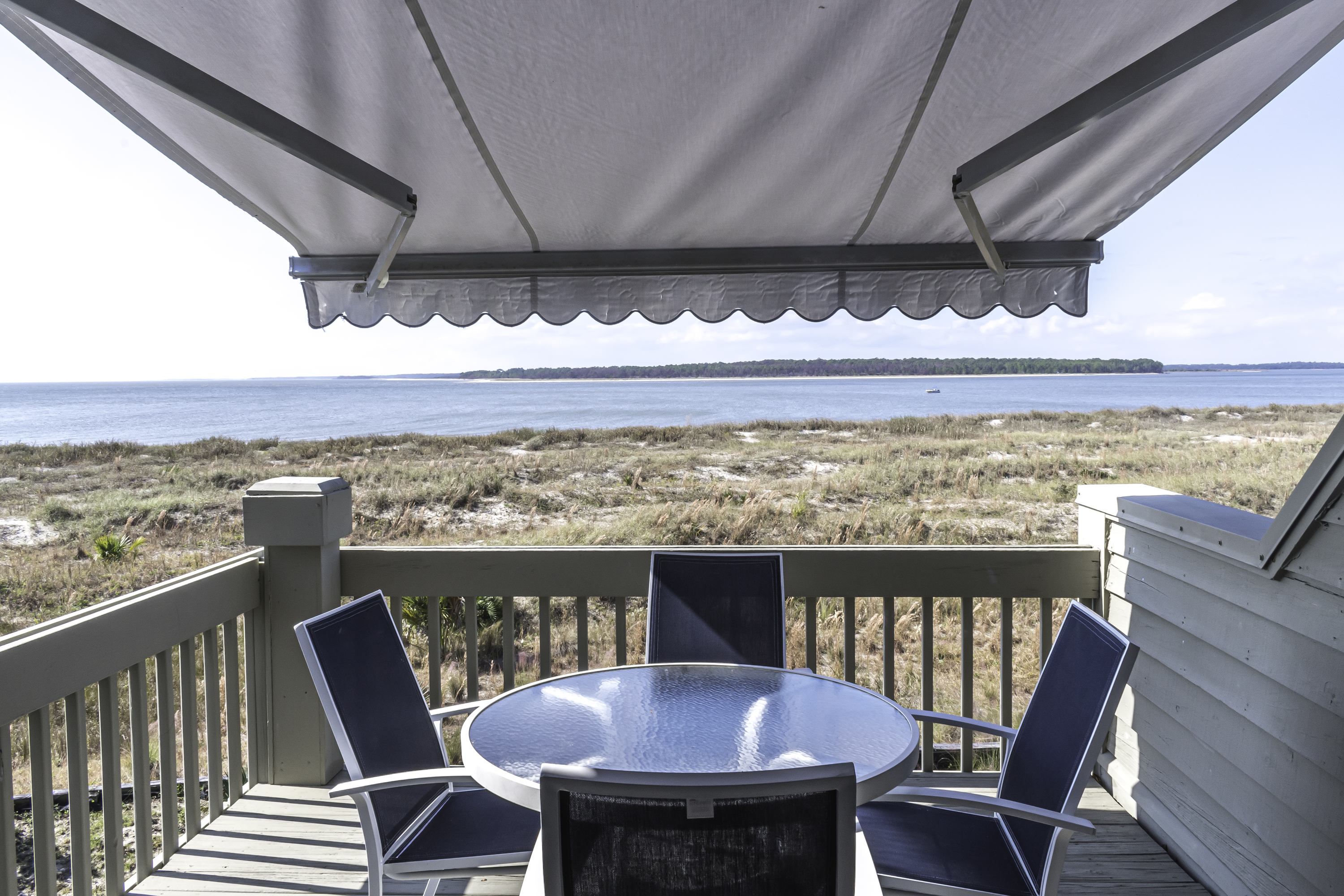 Magical views from your deck with awning