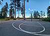 Lake Tahoe Park Association HOA Basketball half-court