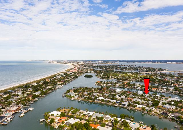 St Pete Beach Vina Del Mar Waterfront Dock Boat Slip 3/2 6