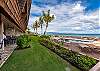 Looking south from the breezeway.  Lanai' in the background.