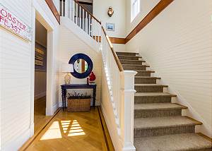 Amazing entryway with lots of natural light