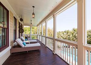 Lounge on the deck