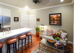 Beautiful, upscale decor throughout