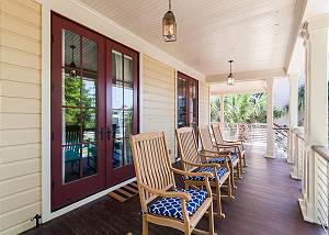 Amazing front and back porches on every level