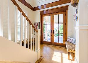 Amazing entryway with lots of natural light