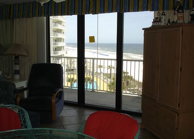 View from living area