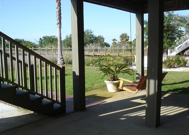 Back yard