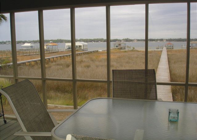 Looking out over the wetlands