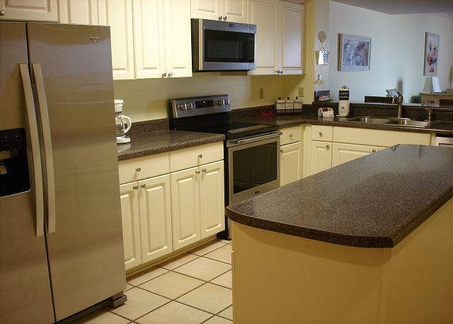 New stainless appliances
