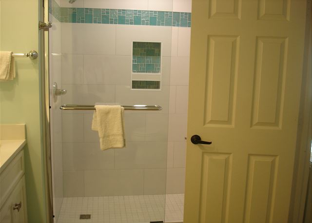 Master walk in shower