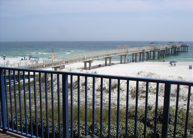 View of the pier