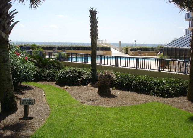 Pier entrance