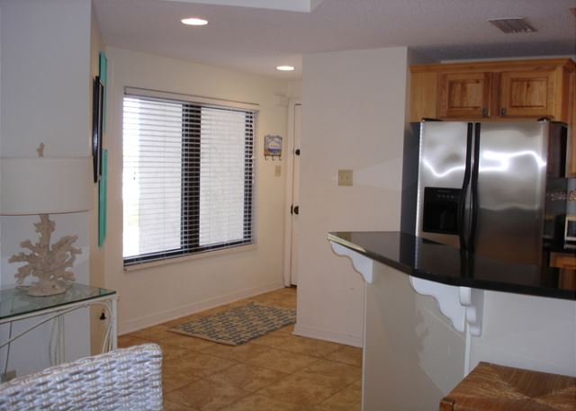 Entry to the unit