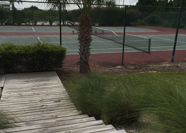 Tennis courts
