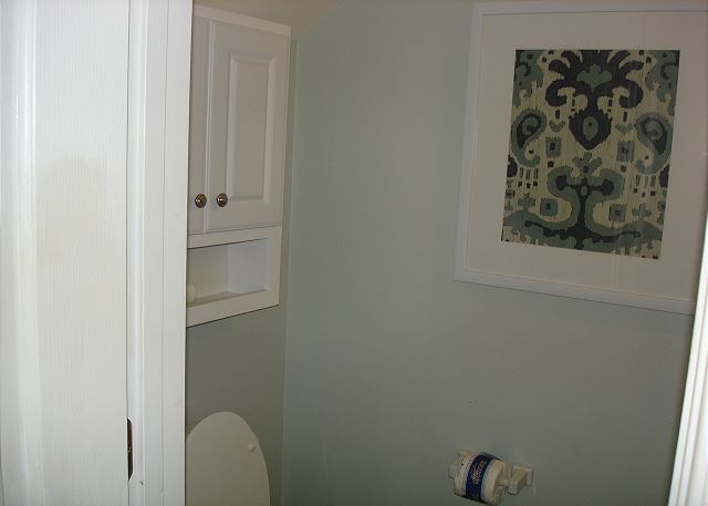Half bath on main floor