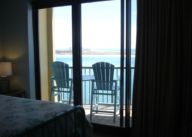 View from the master