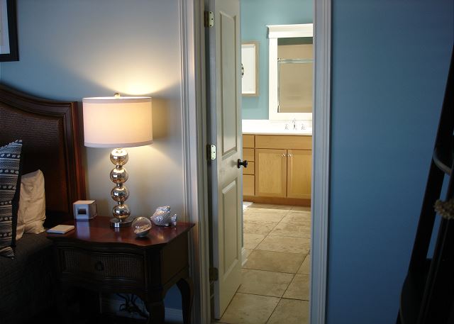 Adjoining bathroom