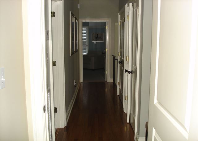 Hallway to the master