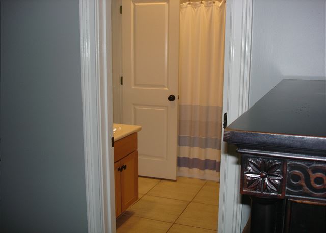 Adjoining bathroom