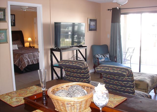Living room flat screen tv