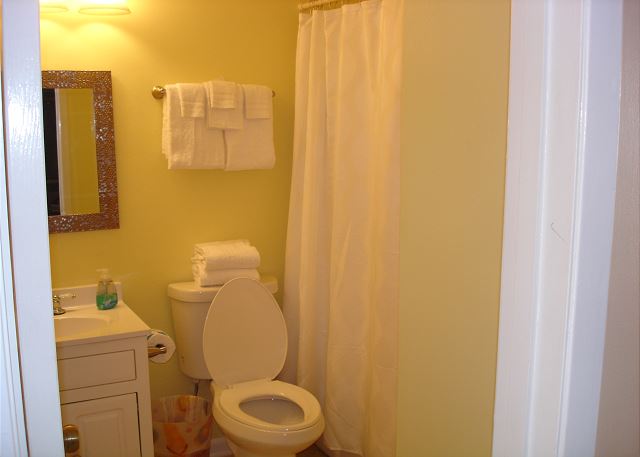 Adjoining bathroom
