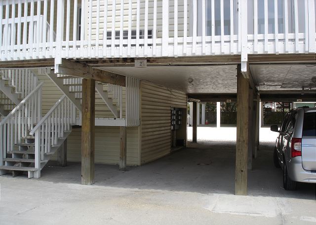Under building parking for# 2 unit